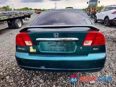 Zdjęcie 6 z 12 samochodu: 2002 HONDA CIVIC EX VIN:2HGES26722H512553 - miniatura