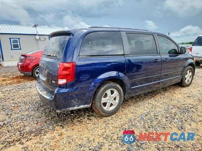 Trzecie zdjęcie samochodu z tyłu: 2012 DODGE GRAND CARAVAN SXT VIN:2C4RDGCG4CR280108 - miniatura