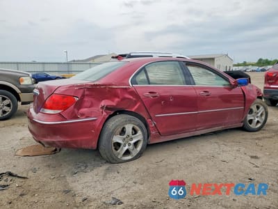 Trzecie zdjęcie samochodu z tyłu: 2006 ACURA RL VIN:JH4KB16516C009288 - miniatura