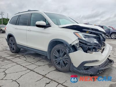 Czwarte zdjęcie samochodu z boku: 2021 HONDA PILOT SE VIN:5FNYF5H27MB008253 - miniatura