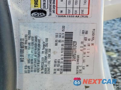 Zdjęcie 12 z 12 samochodu: 2007 FORD FUSION SE VIN:3FAHP07Z27R124239 - miniatura