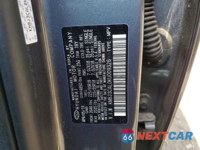 Zdjęcie 14 z 14 samochodu: 2019 HYUNDAI TUCSON ULTIMATE VIN:KM8J3CAL0KU009326 - miniatura