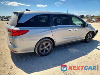 Trzecie zdjęcie samochodu z tyłu: 2022 HONDA ODYSSEY EX VIN:5FNRL6H51NB030070 - miniatura