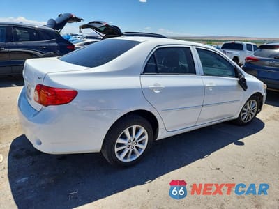 Trzecie zdjęcie samochodu z tyłu: 2009 TOYOTA COROLLA LE VIN:JTDBL40E29J043040 - miniatura