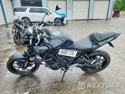 Trzecie zdjęcie samochodu z tyłu: 2022 YAMAHA MT-03 VIN:MH3RH20Y0NK008517 - miniatura