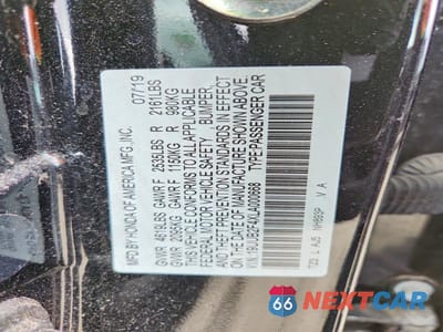 Zdjęcie 12 z 12 samochodu: 2020 ACURA TLX TECHNOLOGY VIN:19UUB2F4XLA000668 - miniatura