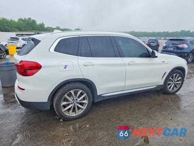 Trzecie zdjęcie samochodu z tyłu: 2019 BMW X3 SDRIVE30I VIN:5UXTR7C56KLE93740 - miniatura