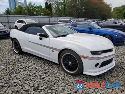 Czwarte zdjęcie samochodu z boku: 2015 CHEVROLET CAMARO LT VIN:2G1FF3D30F9272778 - miniatura