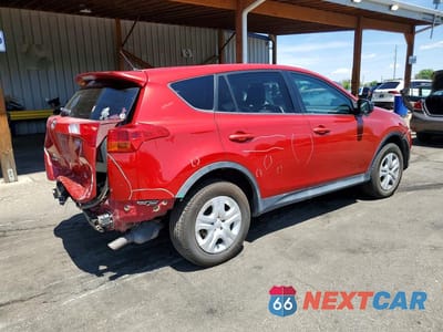 Trzecie zdjęcie samochodu z tyłu: 2013 TOYOTA RAV4 LE VIN:2T3BFREV4DW025145 - miniatura