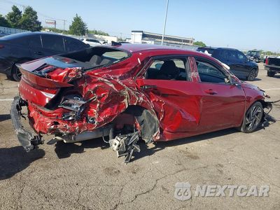 Trzecie zdjęcie samochodu z tyłu: 2025 HYUNDAI ELANTRA SEL SPORT VIN:KMHLM4DG4SU004284 - miniatura