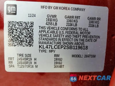 Zdjęcie 13 z 13 samochodu: 2025 BUICK ENVISTA VIN:KL47LCEP2SB119618 - miniatura