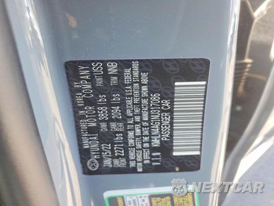 Zdjęcie 12 z 12 samochodu: 2022 HYUNDAI ELANTRA SEL VIN:KMHLN4AG1NU317086 - miniatura