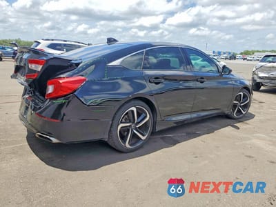 Trzecie zdjęcie samochodu z tyłu: 2021 HONDA ACCORD SPORT SE VIN:1HGCV1F40MA112037 - miniatura