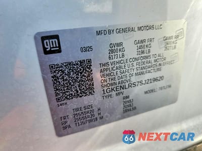 Zdjęcie 13 z 13 samochodu: 2025 GMC ACADIA DENALI VIN:1GKENLRS7SJ219620 - miniatura