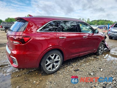 Trzecie zdjęcie samochodu z tyłu: 2020 KIA SORENTO SX VIN:5XYPKDA58LG691710 - miniatura