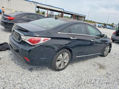 Trzecie zdjęcie samochodu z tyłu: 2013 HYUNDAI SONATA HYBRID VIN:KMHEC4A44DA084129 - miniatura
