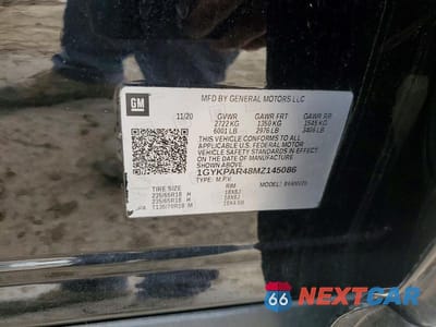 Zdjęcie 13 z 13 samochodu: 2021 CADILLAC XT6 LUXURY VIN:1GYKPAR48MZ145086 - miniatura