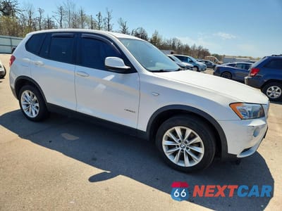 Czwarte zdjęcie samochodu z boku: 2013 BMW X3 XDRIVE28I VIN:5UXWX9C54D0A17330 - miniatura
