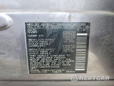 Zdjęcie 10 z 10 samochodu: 2017 NISSAN ROGUE S VIN:KNMAT2MV1HP519316 - miniatura