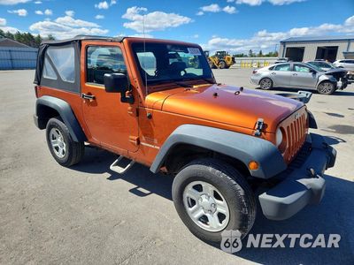 Czwarte zdjęcie samochodu z boku: 2010 JEEP WRANGLER SPORT VIN:1J4AA2D17AL187196 - miniatura