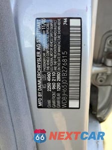 Zdjęcie 12 z 12 samochodu: 2001 MERCEDES-BENZ E 320 VIN:WDBJH65J01B276815 - miniatura