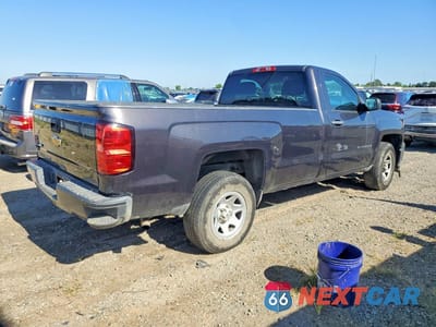 Trzecie zdjęcie samochodu z tyłu: 2015 CHEVROLET SILVERADO C1500 VIN:1GCNCPEH6FZ325213 - miniatura