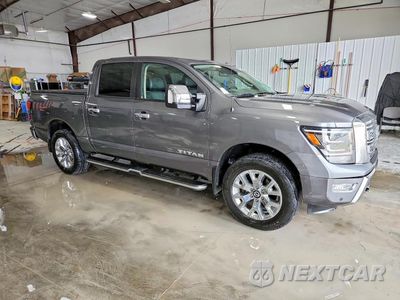 Czwarte zdjęcie samochodu z boku: 2021 NISSAN TITAN SL VIN:1N6AA1EDXMN513040 - miniatura