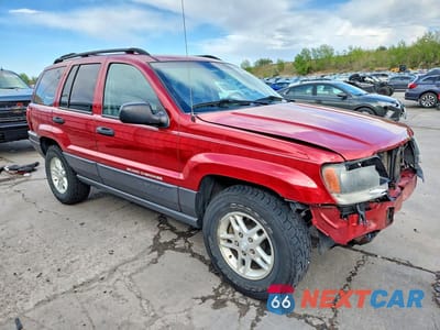 Czwarte zdjęcie samochodu z boku: 2004 JEEP GRAND CHEROKEE LAREDO VIN:1J4GW48N04C379309 - miniatura