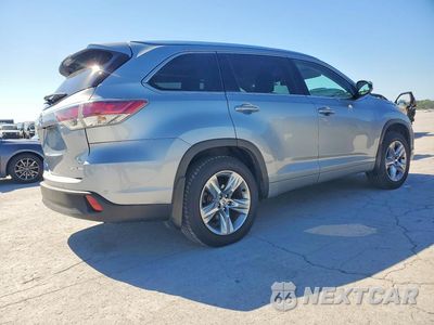 Trzecie zdjęcie samochodu z tyłu: 2015 TOYOTA HIGHLANDER LIMITED VIN:5TDDKRFH1FS180897 - miniatura