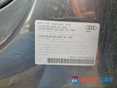 Zdjęcie 14 z 14 samochodu: 2017 AUDI Q5 PREMIUM PLUS S-LINE VIN:WA1D7AFP6HA068794 - miniatura