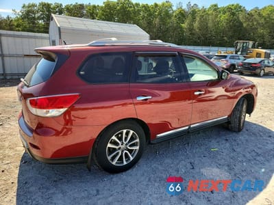 Trzecie zdjęcie samochodu z tyłu: 2013 NISS PATHFINDER SL VIN:5N1AR2MN0DC662835 - miniatura