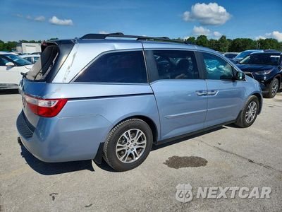 Trzecie zdjęcie samochodu z tyłu: 2013 HONDA ODYSSEY EXL VIN:5FNRL5H61DB080081 - miniatura