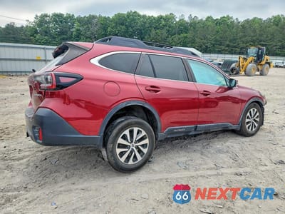 Trzecie zdjęcie samochodu z tyłu: 2020 SUBARU OUTBACK PREMIUM VIN:4S4BTACC0L3201830 - miniatura