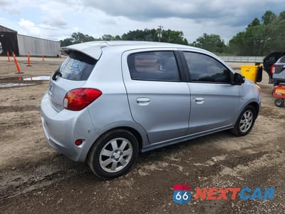 Trzecie zdjęcie samochodu z tyłu: 2015 MITSUBISHI MIRAGE ES VIN:ML32A4HJ0FH047178 - miniatura