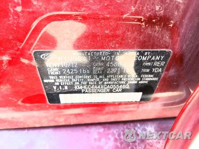 Zdjęcie 12 z 12 samochodu: 2012 HYUNDAI SONATA HYBRID VIN:KMHEC4A4XCA055460 - miniatura