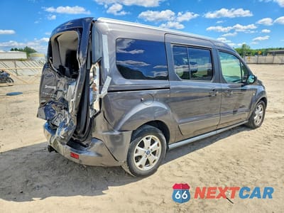 Trzecie zdjęcie samochodu z tyłu: 2018 FORD TRANSIT CONNECT VIN:NM0GE9F73J1366987 - miniatura