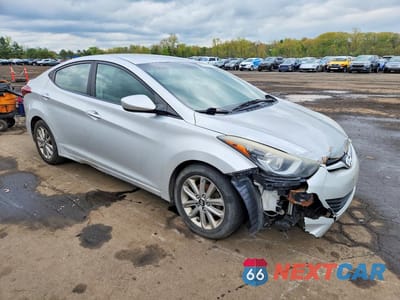 Czwarte zdjęcie samochodu z boku: 2016 HYUNDAI ELANTRA VIN:5NPDH4AE5GH654503 - miniatura