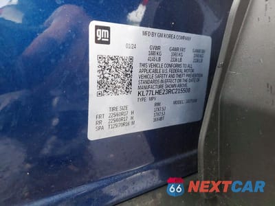 Zdjęcie 12 z 12 samochodu: 2024 CHEVROLET TRAX 1LT VIN:KL77LHE23RC215508 - miniatura