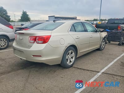 Trzecie zdjęcie samochodu z tyłu: 2013 CHEVROLET MALIBU LS VIN:1G11B5SAXDF297162 - miniatura