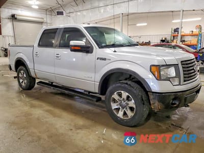 Czwarte zdjęcie samochodu z boku: 2011 FORD F150 SUPERCREW VIN:1FTFW1ET7BKD88885 - miniatura