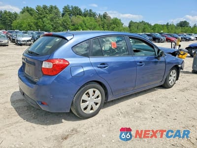 Trzecie zdjęcie samochodu z tyłu: 2013 SUBARU IMPREZA VIN:JF1GPAA69D2886158 - miniatura