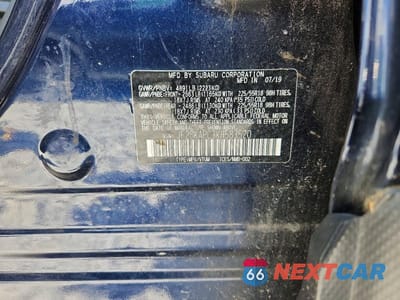 Zdjęcie 13 z 13 samochodu: 2019 SUBARU FORESTER SPORT VIN:JF2SKAPC3KH583520 - miniatura