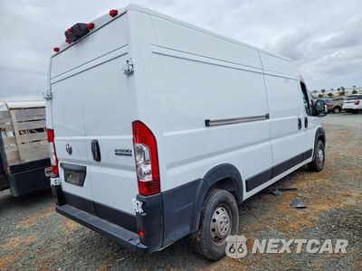 Trzecie zdjęcie samochodu z tyłu: 2023 RAM PROMASTER 2500 DELIVERY VAN VIN:3C6LRVDG2PE589150 - miniatura
