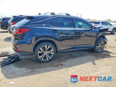 Trzecie zdjęcie samochodu z tyłu: 2021 LEXUS RX 450H VIN:2T2HGMDA9MC057538 - miniatura