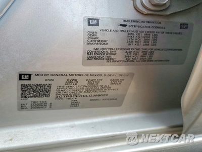 Zdjęcie 12 z 12 samochodu: 2020 GMC SIERRA C1500 ELEVATION VIN:3GTP8CEK0LG398023 - miniatura