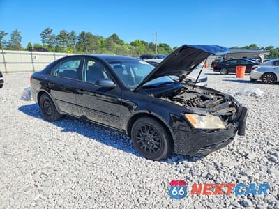 Czwarte zdjęcie samochodu z boku: 2010 HYUNDAI SONATA GLS VIN:5NPET4AC4AH634932 - miniatura