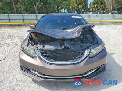 Piąte zdjęcie samochodu w środku: 2014 HONDA CIVIC LX VIN:19XFB2F52EE002494 - miniatura