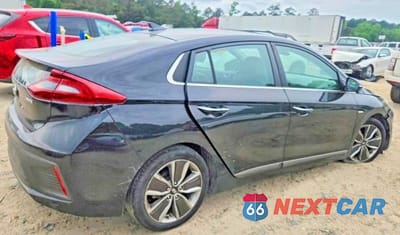Trzecie zdjęcie samochodu z tyłu: 2019 HYUNDAI IONIQ LIMITED VIN:KMHC05LC5KU119086 - miniatura