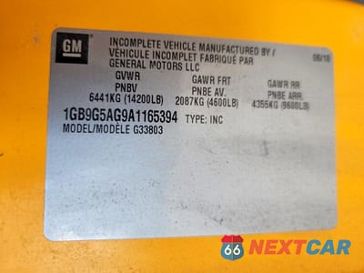 Zdjęcie 13 z 13 samochodu: 2010 CHEVROLET EXPRESS CU - SCHOOL BUS VIN:1GB9G5AG9A1165394 - miniatura