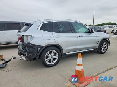 Trzecie zdjęcie samochodu z tyłu: 2020 BMW X3 SDRIVE30I VIN:5UXTY3C01LLE55205 - miniatura